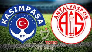 Kasımpaşa - Antalyaspor maçı Canlı izle