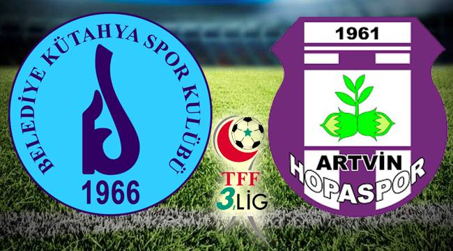 Kütahyaspor - Artvin Hopaspor maçı Canlı İzle