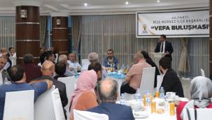 AK Parti Rize Merkez İlçe'den Vefa buluşması