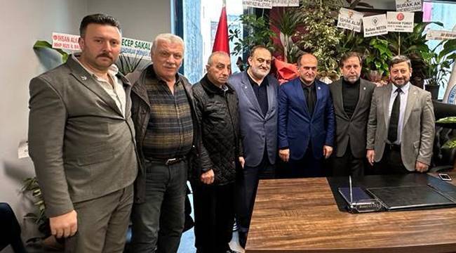 Yeniden Refah'tan Başkan Güzel'e Hayırlı Olsun ziyareti