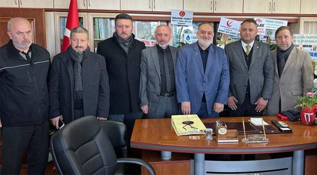 Yeniden Refah Partisi’nden Ziraat Odasına Hayırlı Olsun Ziyareti