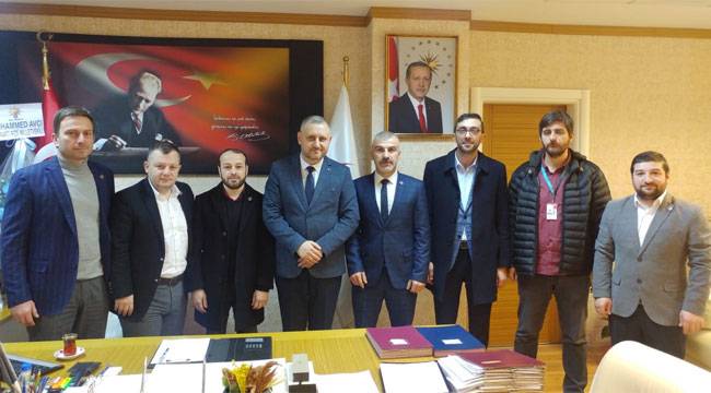 BBP Rize Teşkilatından Dr. Şaban Ergene'ye hayırlı olsun ziyareti