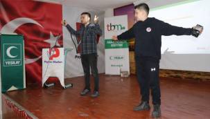 Rize Yeşilay, TBM eğitimlerine devam ediyor