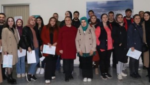Rize'de Kadına Yönelik Aile İçi Şiddetle Mücadele eğitimi