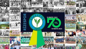 Rizespor aşkı 19 Mayıs 1953'de doğdu