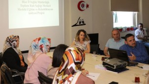 TRSM Koordinasyon Kurulu Rize Devlet Hastanesi'nde toplandı