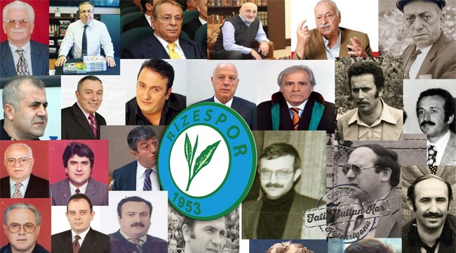 Geçmişten günümüze Rizespor başkanları ve yönetim kurulları