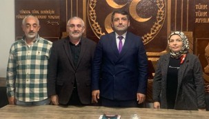 Tüm Çay-İş Sendikası'ndan MHP Rize'ye ziyaret