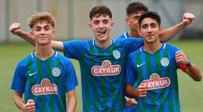 Çaykur Rizespor alt yapısından Giresunspor'a puan yok