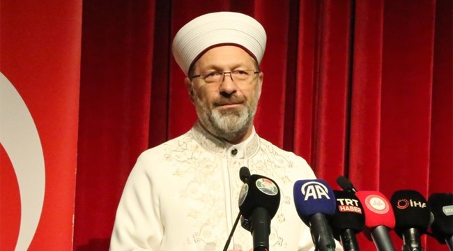Diyanet İşleri Başkanı Prof.Dr. Ali Erbaş Rize'de
