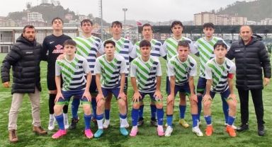 Rize Belediyespor U17 Veliköyspor'u 2-0 ile geçti