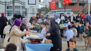 Rize Çay İlkokulu'ndan Filistin'e Yardım Kermesi