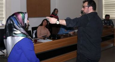 Rize'de Sağlık Çalışanlarına Görme Taraması eğitimi verildi
