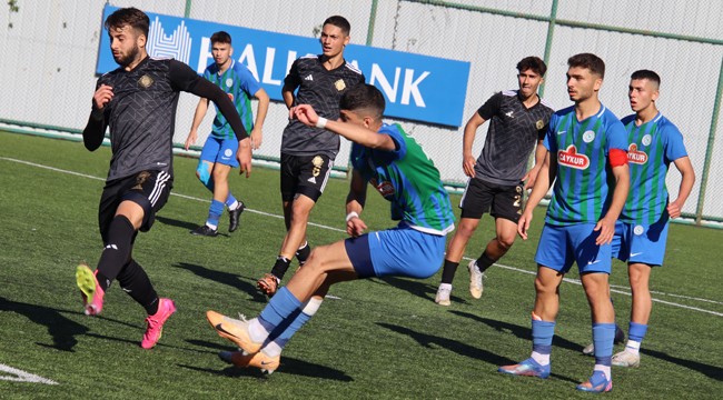 Rizespor U19 sahasında namağlup seriye devam