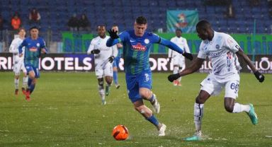 Çaykur Rizespor'dan tek gollü galibiyet