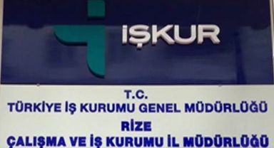 Rize'de TYP kapsamında 41 geçici işçi alınacak