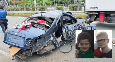 İyidere'de trafik kazası: 3 kişi öldü, 2 yaralı