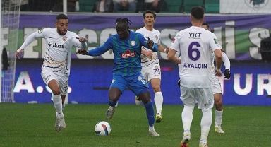 Çaykur Rizespor, Eyüpspor'u tek golle geçti