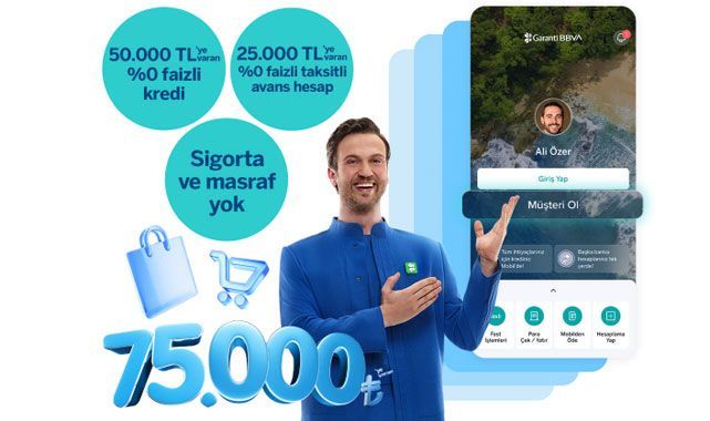 Garanti BBVA Faizsiz Kredi Başvurusu: 75.000 TL Geri Ödemesiz Nasıl Alınır?
