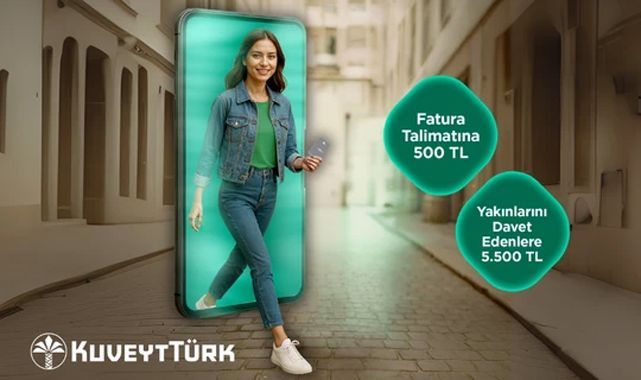 Kuveyt Türk’ten Yeni Müşterilere 6.000 TL Hediye: Mobilden Katıl, Kazanmaya Başla!
