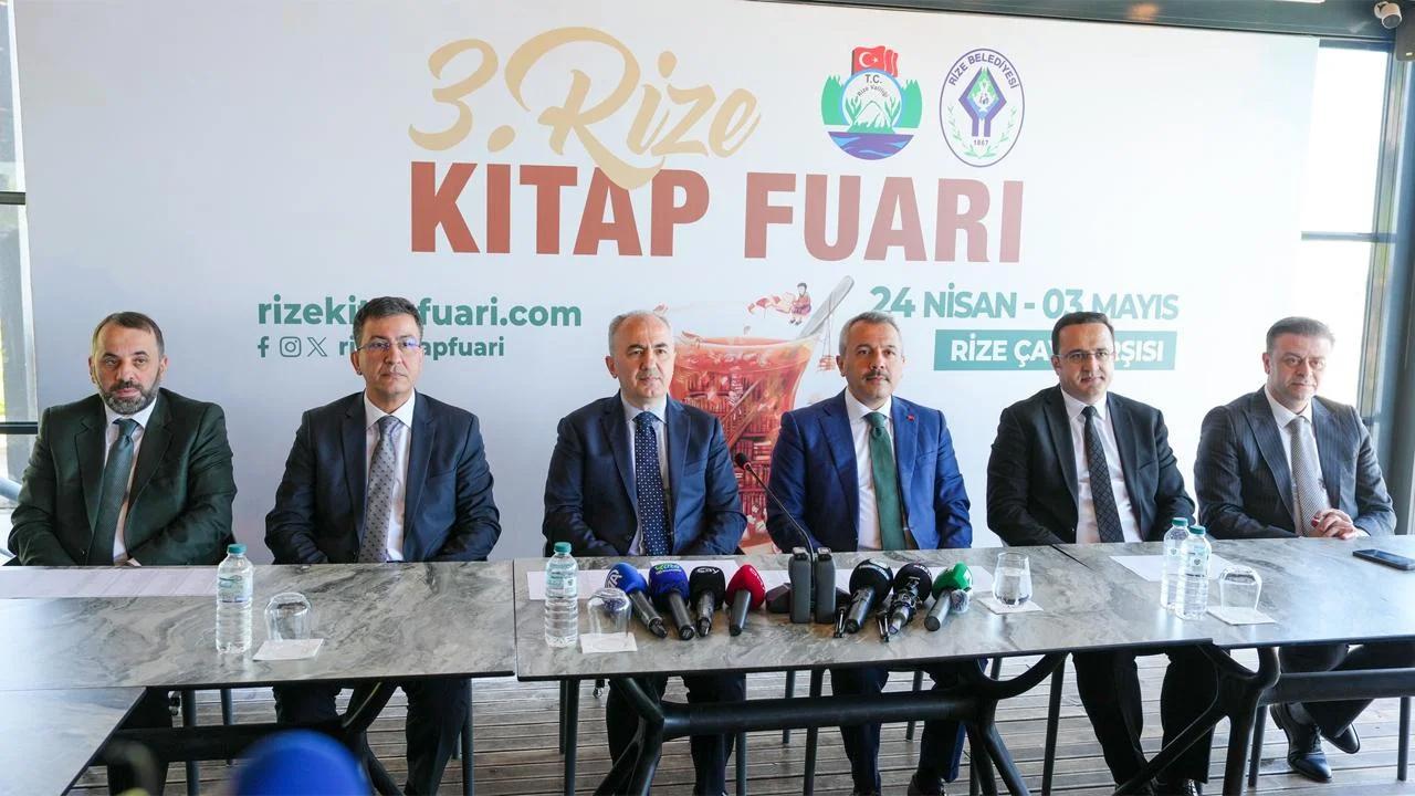 Rize 3. Kitap Fuarı Kapılarını Açıyor