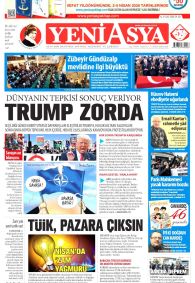 Yeni Asya Gazetesi Gazete Manşeti